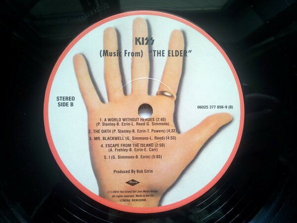 Kiss Music from the Elder Виниловая пластинка Mercury - фото №7
