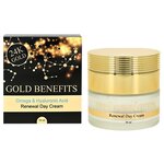 Gold Benefits Omega & Hyaluronic Acid Renewal Day Cream Обновляющий дневной крем для лица - изображение