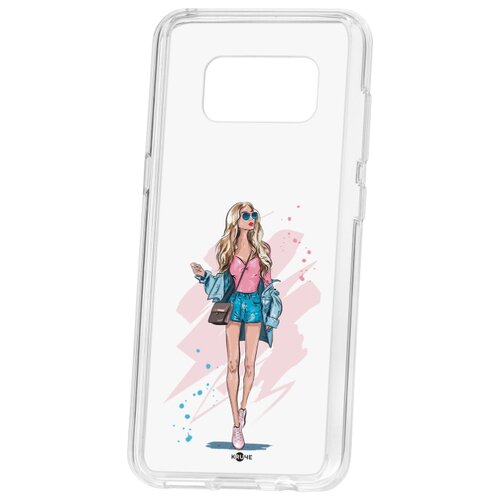 фото Чехол на samsung galaxy s8 kruche print fashion girl
