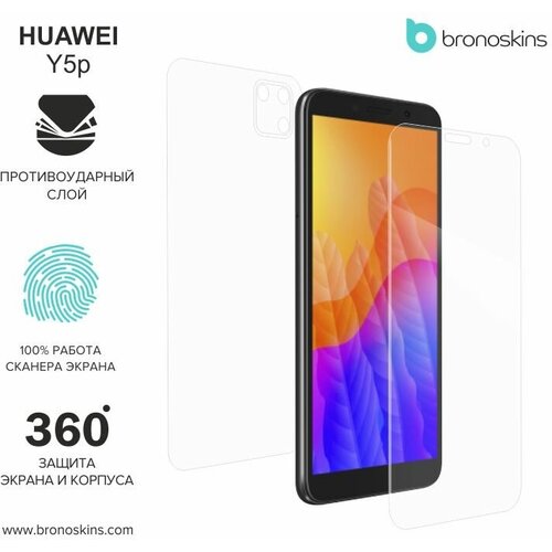 Защитная пленка для Huawei Y5p (Глянцевая, Защита задней панели)