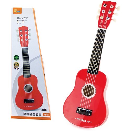 Гитара 4-струнная 57 см свет звук оранжево-синяя 5030-A5030-1 3950₽