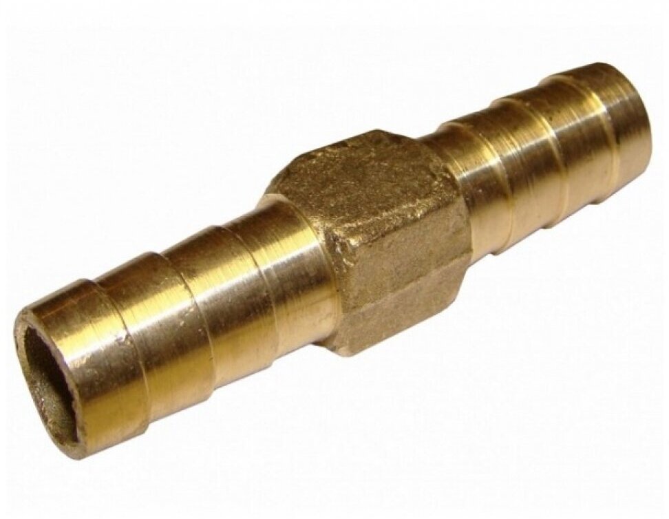 фото Соединитель латунный 16 мм LEXLINE 539405