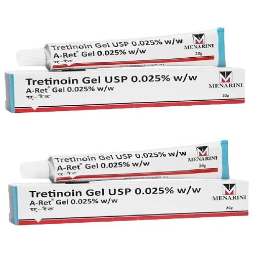 Гель Третиноин 0.025 Менарини Tretinoin Gel USP Menarini - 2 упаковки