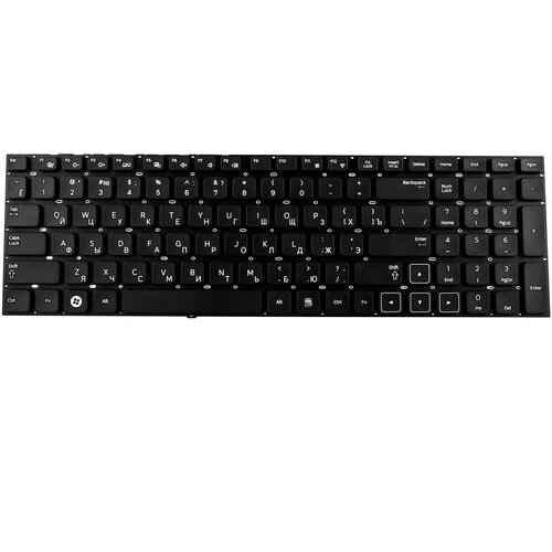 Клавиатура для ноутбука Samsung 300E7A горизонтальный Enter p/n: BA75-03351C, CNBA5903183, V129960AS1