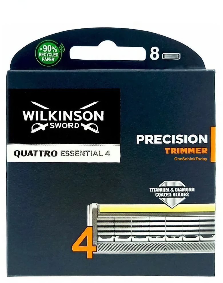 Сменные лезвия Wilkinson Sword Quattro Sensitive 8 шт.