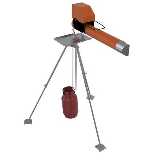Телескопическая стойка-тренога для пропановых отпугивателей птиц "SITITEK гром E20" и "Zon EL08"