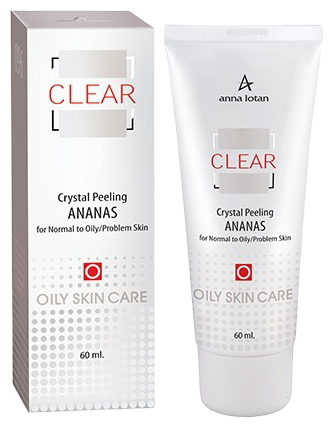 Anna Lotan Пилинг кристаллический Ананасовый Clear Crystal Peeling Ananas, 60 мл