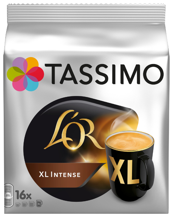 Кофе в капсулах Tassimo L'OR XL Intense (16 капс.) 