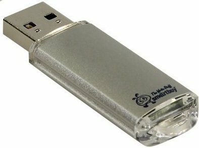 Флешка SmartBuy V-Cut USB 2.0 16 ГБ, 1 шт., серебристый, черный - фотография № 15