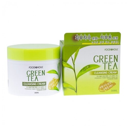 FOODAHOLIC NATURE SKIN CLEANSING CREAM  GREEN TEA Очищающий крем для лица с экстрактом зеленого чая