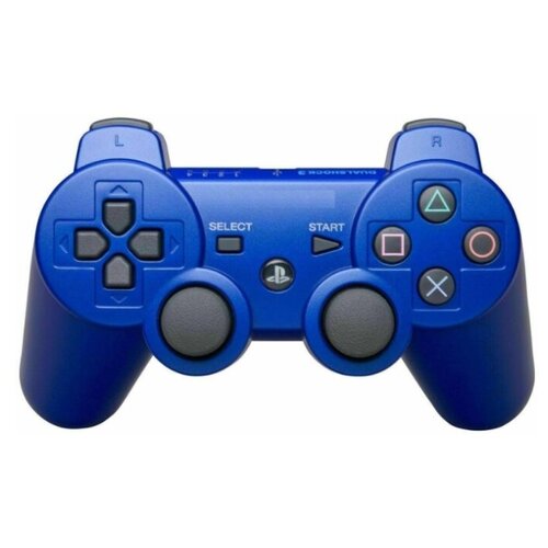 Геймпад беспроводной для Sony PlayStation 3 (упаковка картон) синий PS3