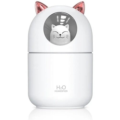 Увлажнитель воздуха Котик уникальный светильник ночник удобный в красивом дизайне увлажнитель воздуха Белый 74900₽