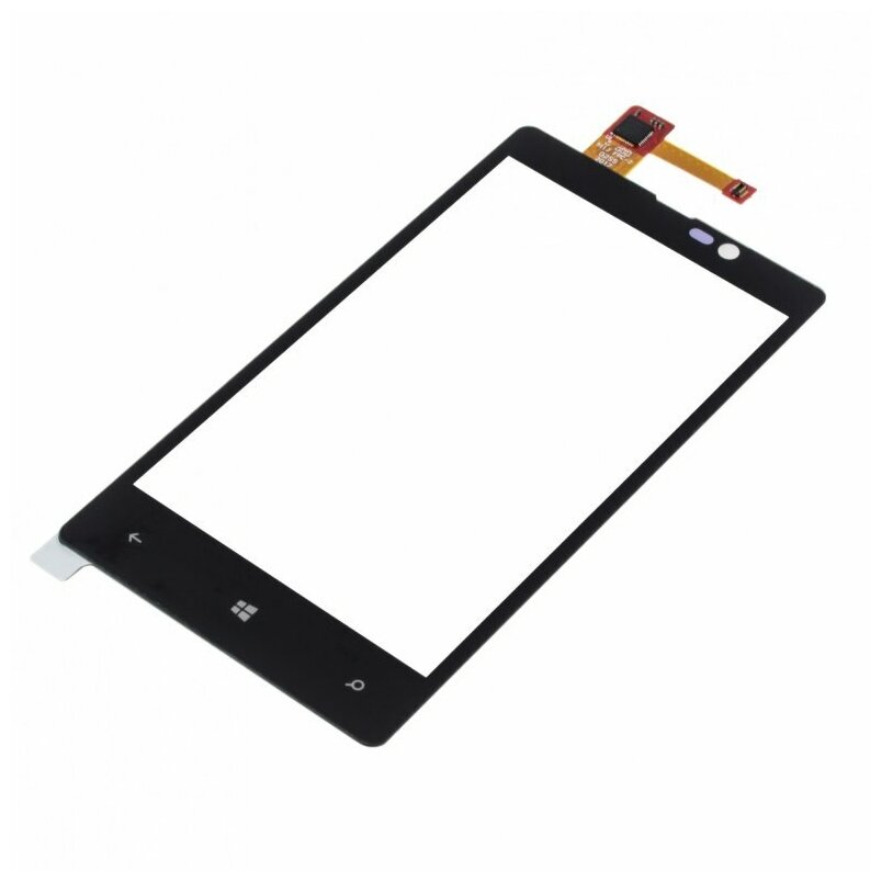 Тачскрин для Nokia Lumia 820, без рамки, AA, черный