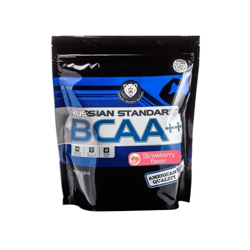 Аминокислотный комплекс RPS Nutrition BCAA++ 8:1:1, клубника, 500 гр. bcaa rps nutrition bcaa 8 1 1 клубника 200 гр