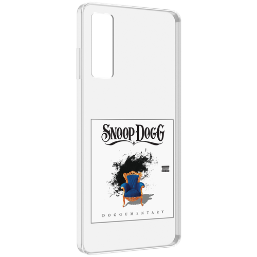 Чехол MyPads Snoop Dogg DOGGUMENTARY для TCL 20 5G задняя-панель-накладка-бампер