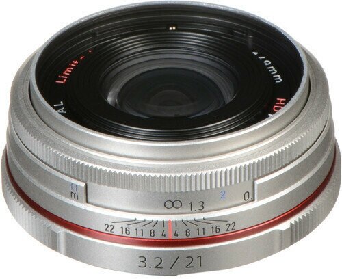 Объектив HD Pentax DA 21 mm f/3.2 AL Limited Silver