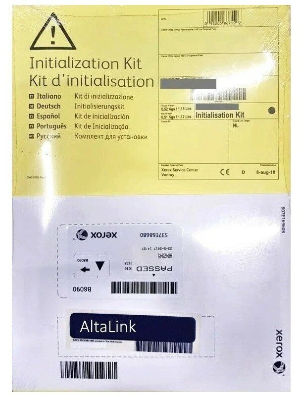 Комплект инициализации AltaLink C8130 Xerox 097S05042 - фото №4