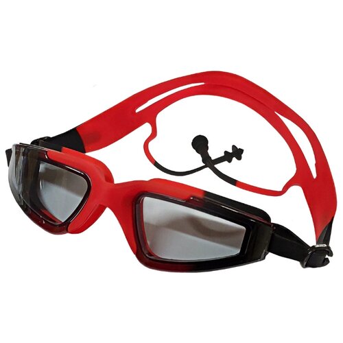 фото Очки для плавания взрослые (красный/черный) b31545-3 hawk