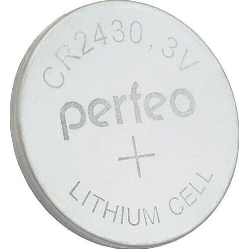 Батарейка Батарейка CR2430 литиевая Perfeo CR2430/5BL Lithium Cell 5 шт батарейка duracell cr2430 lithium 2 шт