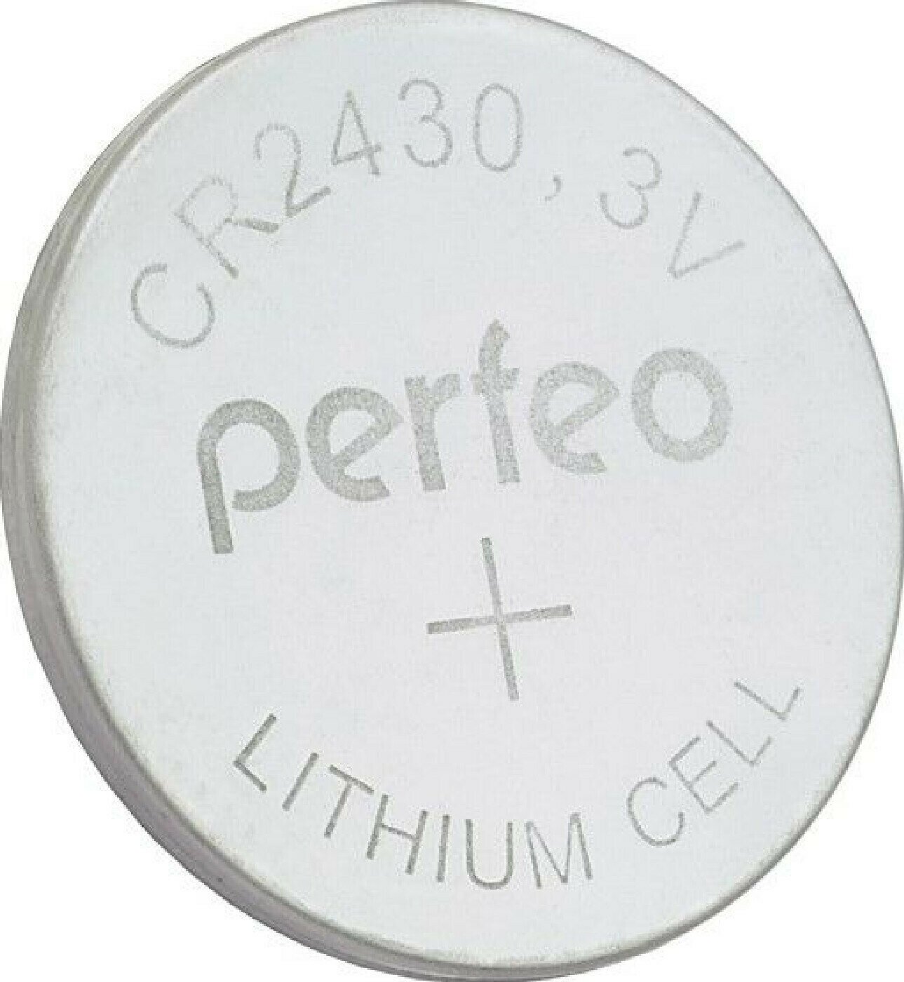Батарейка Батарейка CR2430 литиевая Perfeo CR2430/5BL Lithium Cell 5 шт