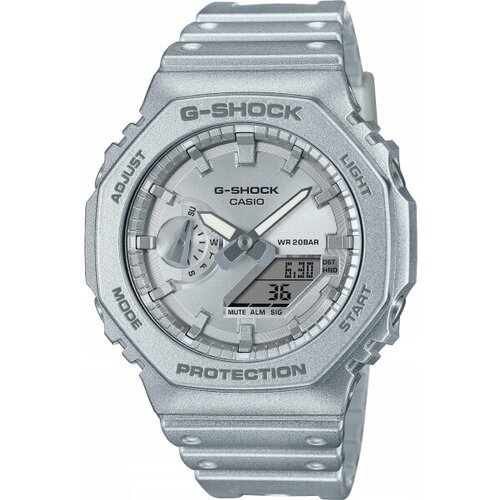Наручные часы CASIO G-Shock GA-2100FF-8AER, серебряный, серый