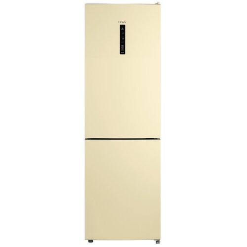 двухкамерный холодильник haier cef535acg Холодильник Haier CEF535ACG, бежевый