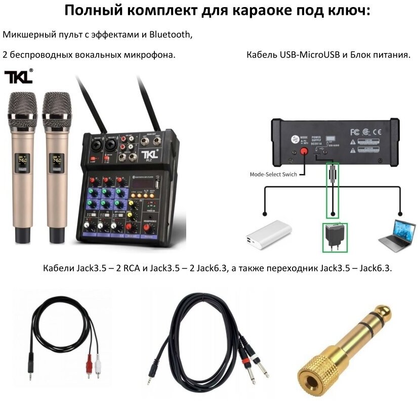 Готовый комплект для Караоке