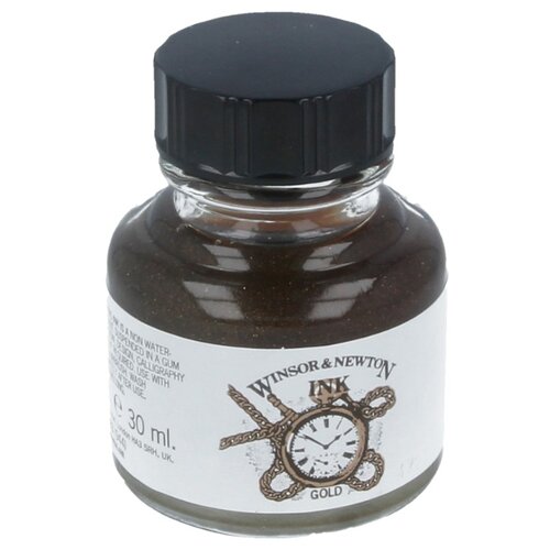 winsor Winsor&Newton Тушь художественная 30 мл WN1010283 золотая 49842831242