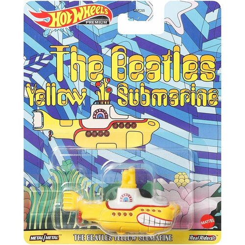 Модель коллекционная Hot Wheels PREMIUM Retro Entertainment The Beatles Yellow Submarine universal the beatles yellow submarine