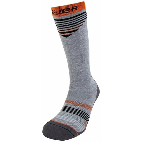 фото Носки для коньков bauer s21 warmth tall skate sock (gry m (5 - 7))