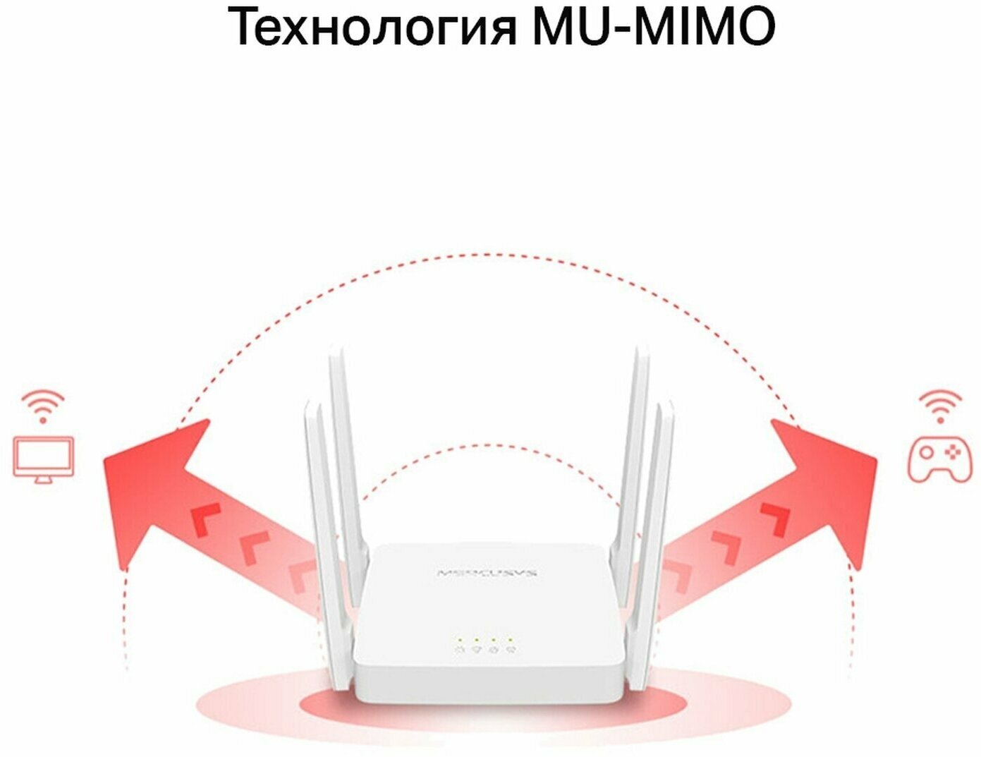 Wi-Fi роутер Mercusys AC10