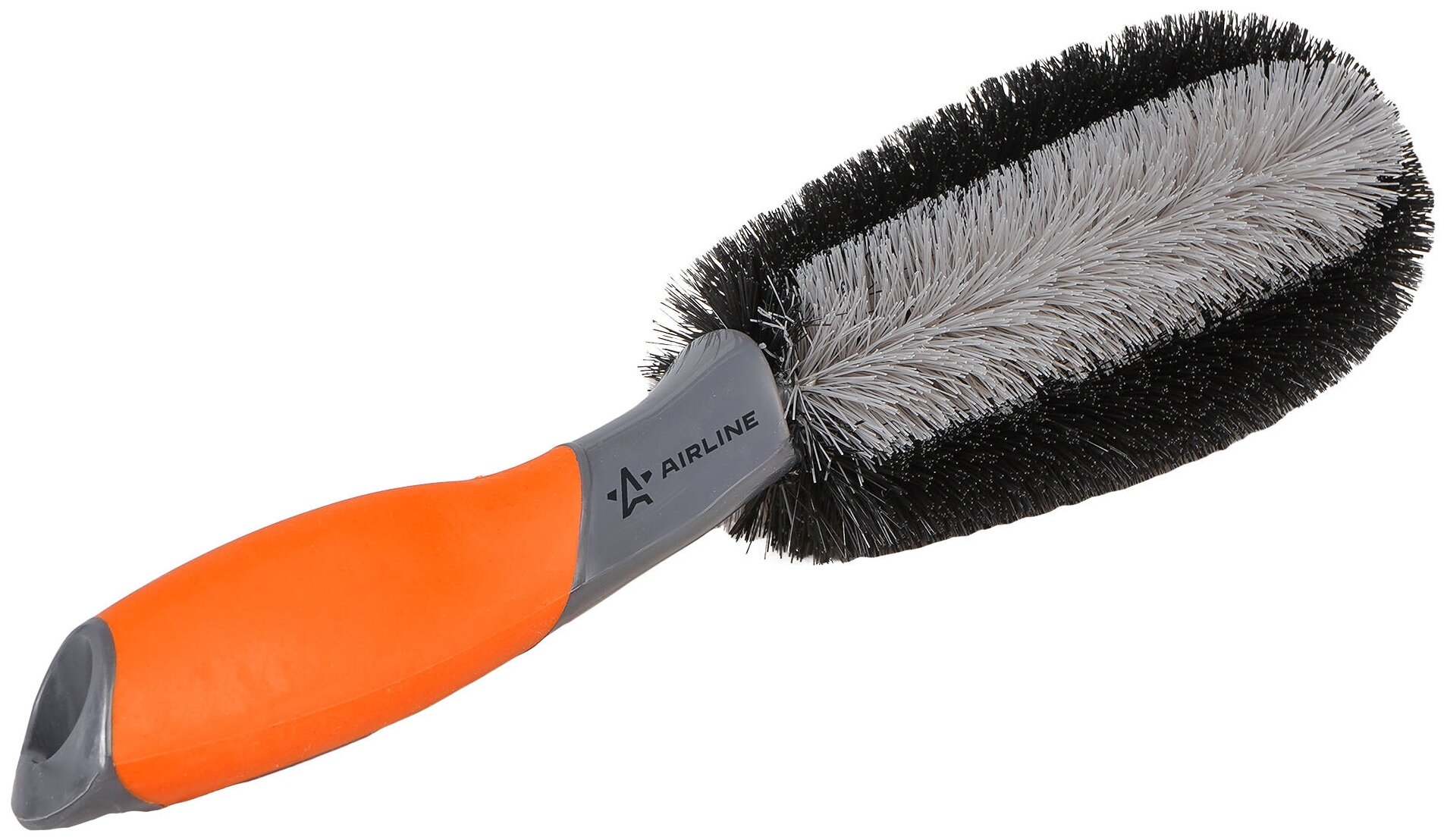 Щетка-ершик для мытья с жёсткой щетиной и прорезиненной ручкой (29 см) ABIN010 AIRLINE
