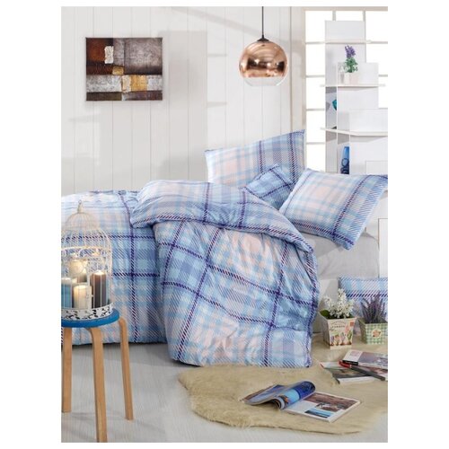 фото Постельное белье "ranforce" aliz ; ментол ; размер: 1.5 karna