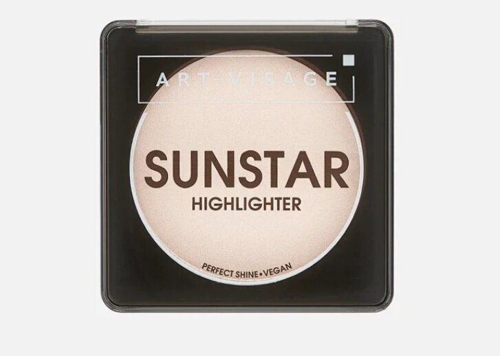 Хайлайтер пудровый Art-Visage SUNSTAR 101 white gold