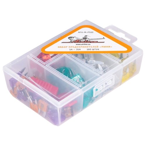 фото Набор предохранителей 180 шт. airline afu-m-p510