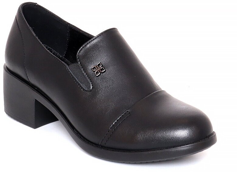 Туфли Baden, демисезонные, натуральная кожа, размер 40, черный - фотография № 2