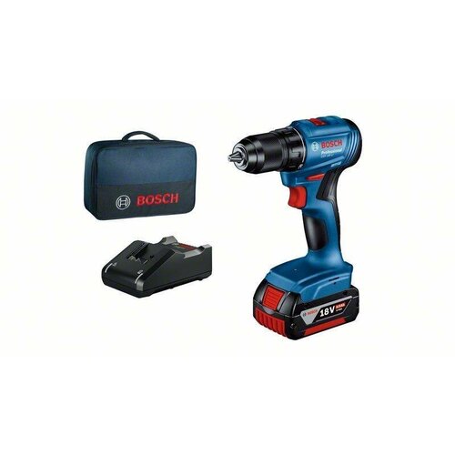 Шуруповёрт Bosch GSR 185-LI 1 акб 4 ач сумка 06019K3005 2833200₽