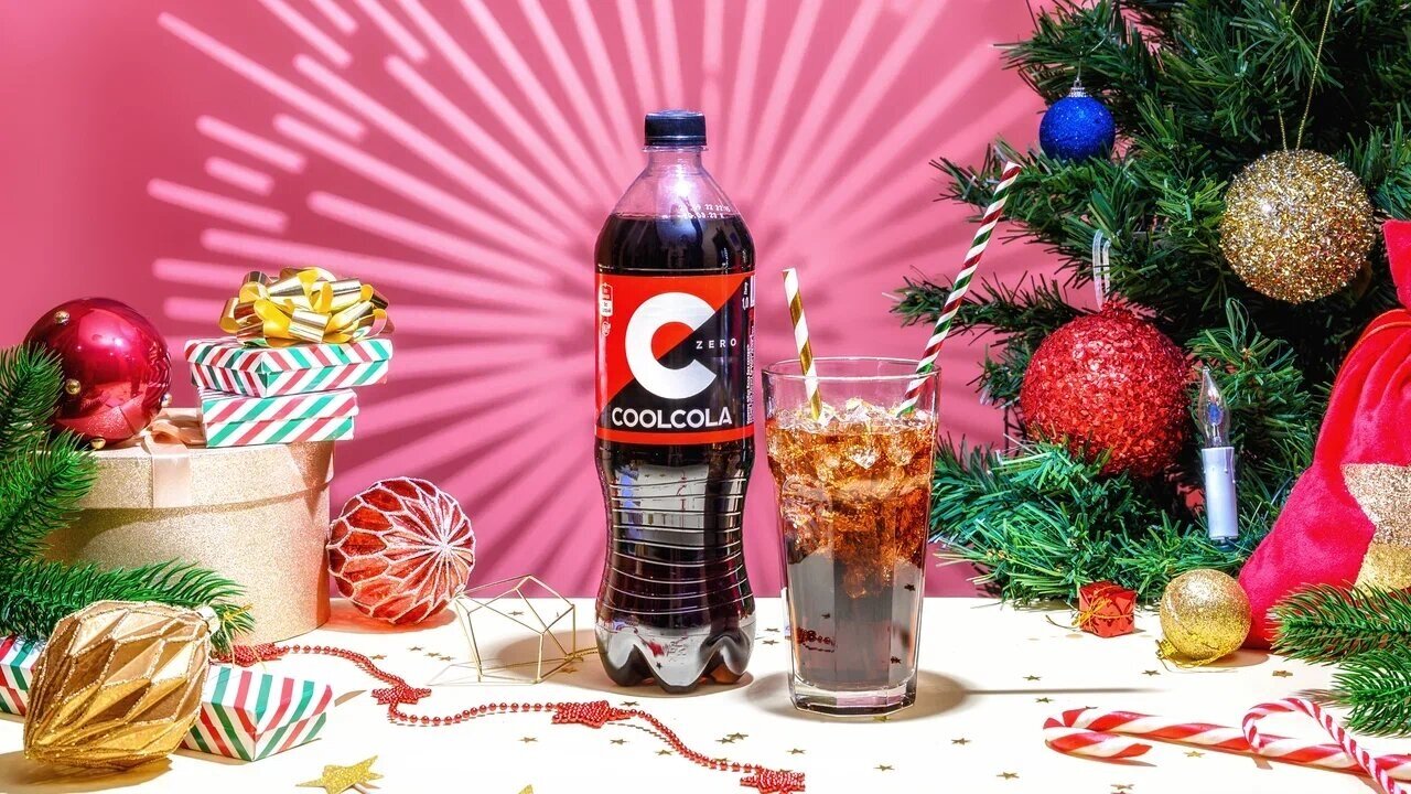 Напиток "Кул Кола без сахара" ("Cool Cola Zero") безалкогольный сильногазированный, ПЭТ 1.5 (упаковка 6шт)