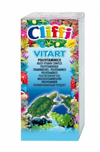 Cliffi Мультивитамины для черепах, капли (Vitart) 0.025 кг - фотография № 3