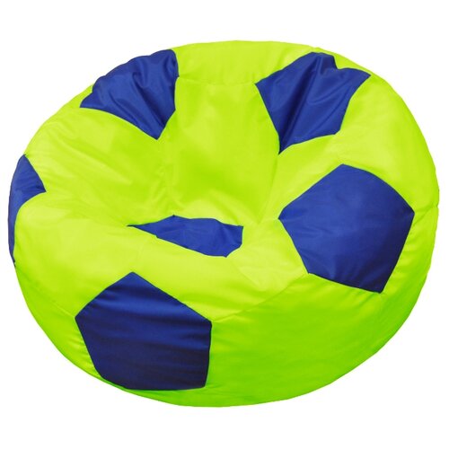 фото Пазитифчик кресло-мяч 06 лимонно-синий оксфорд