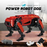 Конструктор Робот- собака с ДУ радиоуправляемый, 936 деталей