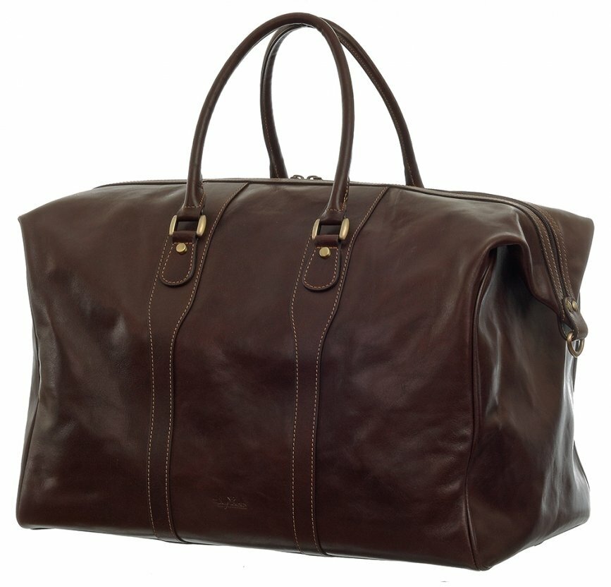 Дорожная сумка Tony Perotti 331397/2, темно коричневая - фотография № 7