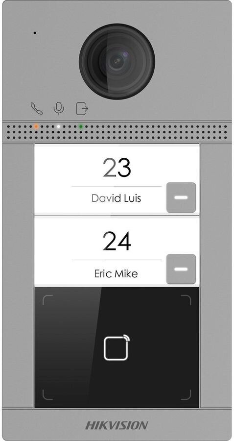 Видеопанель Hikvision DS-KV8213-WME1(B) - фото №12