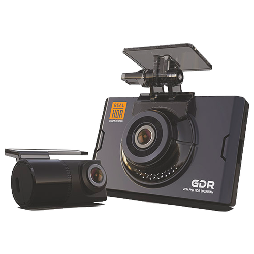 фото Видеорегистратор gnet gdr + gps, 2 камеры, gps, черный 2