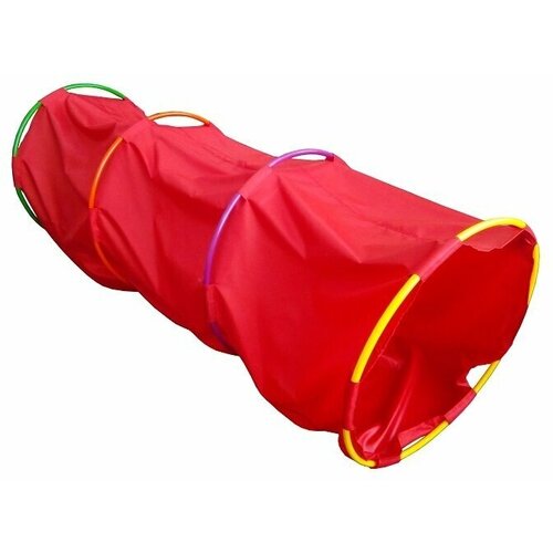 Туннель каркасный для игр и эстафет 3,0м (5 обручей)