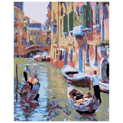 Картина по номерам Романтическая Венеция, 40x50 см картина по номерам венеция 40x50 см