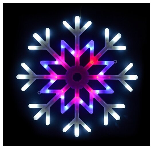 Светильник Uniel Snowflake ULD-H4040-048/DTA 40 см