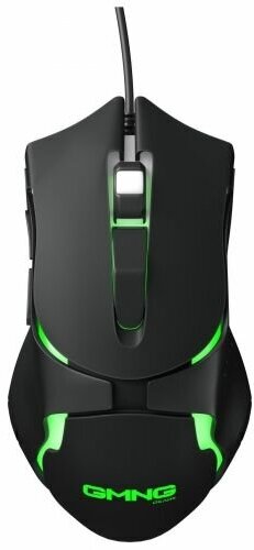 Мышь Oklick GMNG 703GM черная, оптическая (3200dpi) USB (6but)