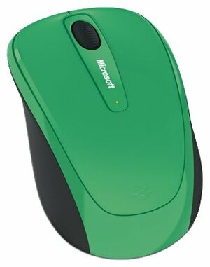 Беспроводная компактная мышь Microsoft Wireless Mobile Mouse 3500 Limited Edition Turf Green USB