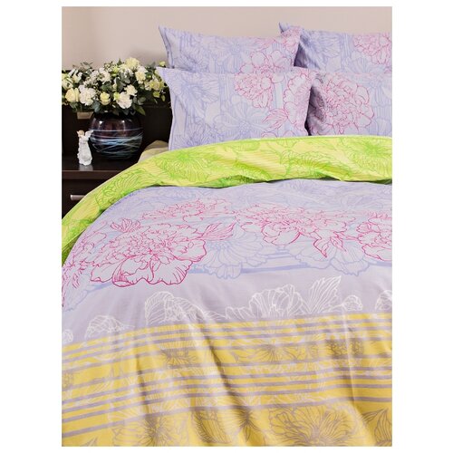 фото Nnj578206 постельное белье tania цвет: желтый (1,5 спал.) ночь нежна